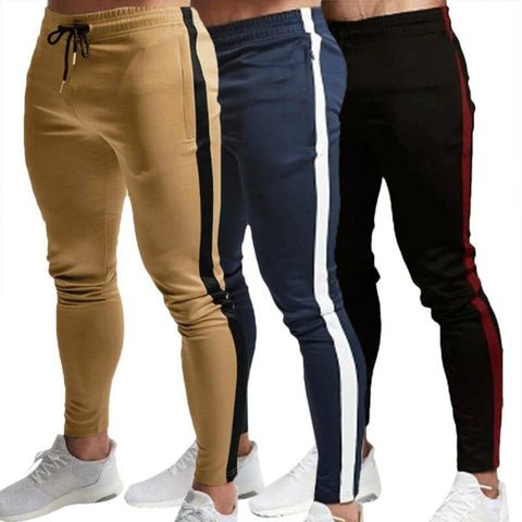 Skinny Elastic Waist Jogging Pants