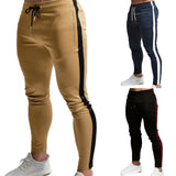 Skinny Elastic Waist Jogging Pants