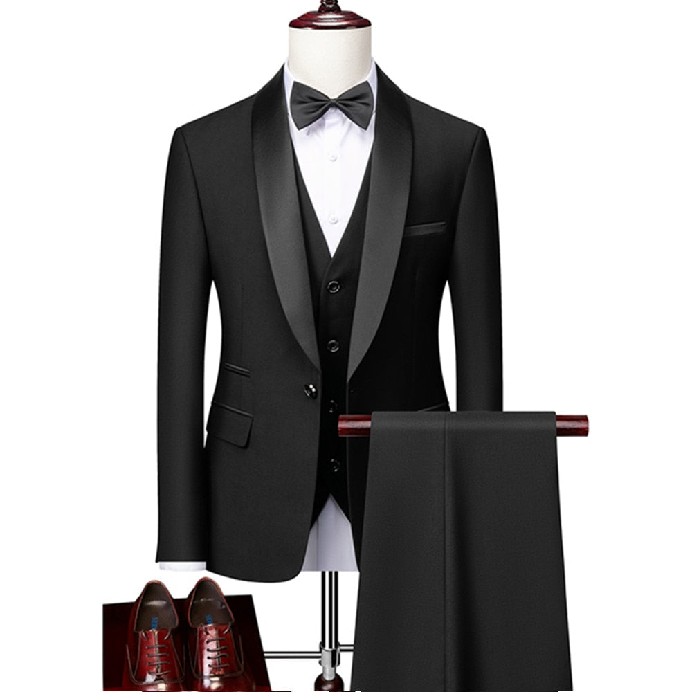 Buy Arrow Men Olive Tailored Regular Fit Self Design Three Piece Suit (Set  of 3) online